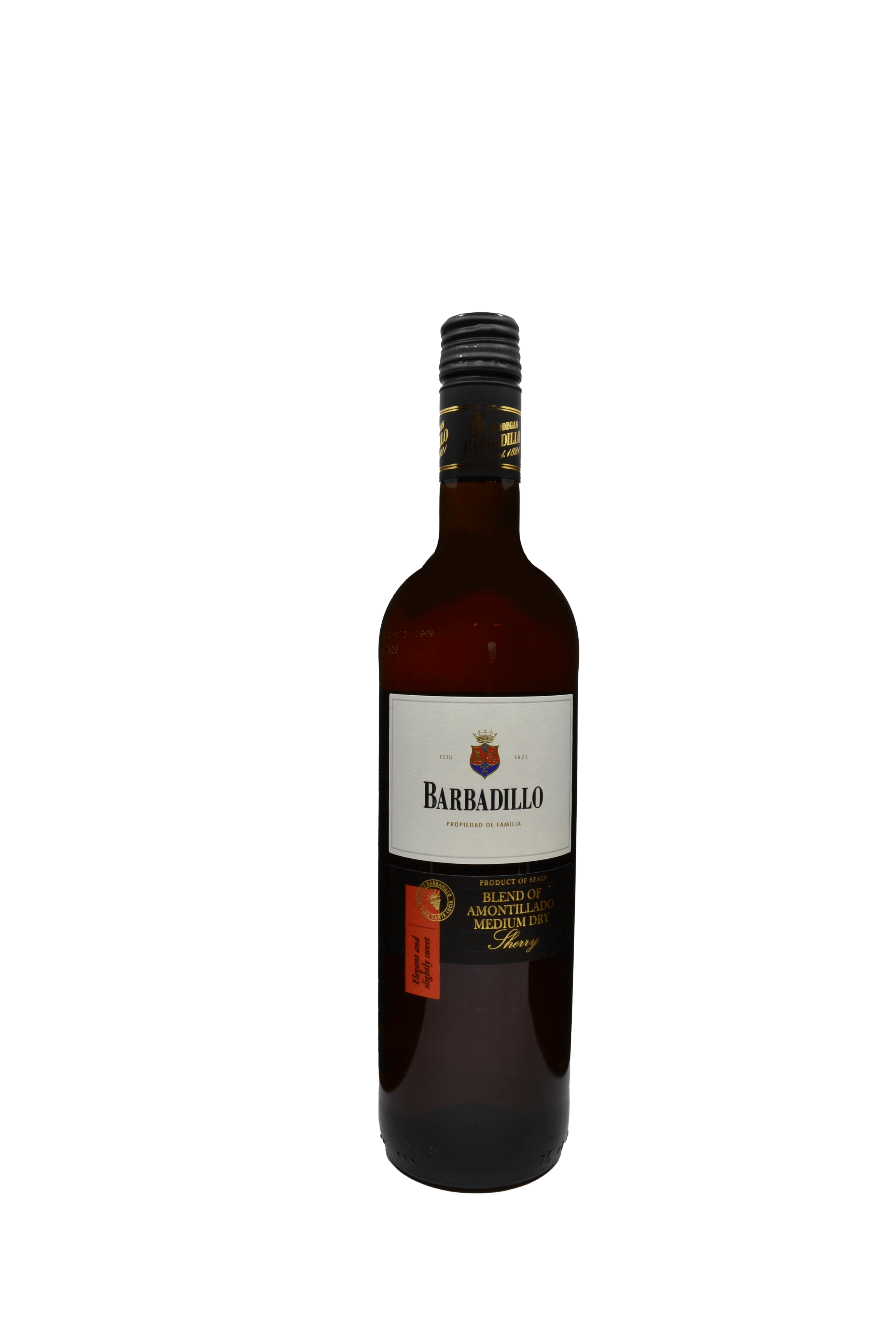 Barbadillo blend of AMONTILLADO Medium Dry Sherry 75cl