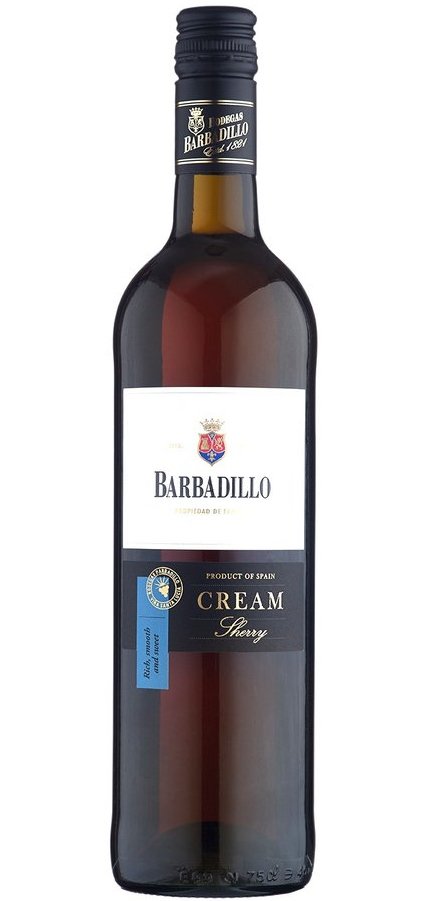 Barbadillo CREAM Sherry 75cl, 17,5%