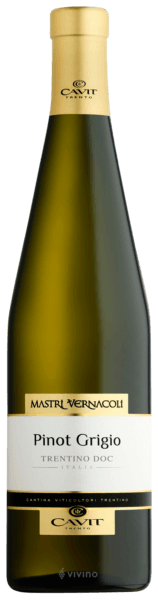 MASTRI Vernacoli Pinot Grigio Trentino DOC 75cl