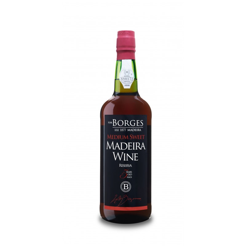 HM Borges Madeira 5Y old Medium Sweet 75cl