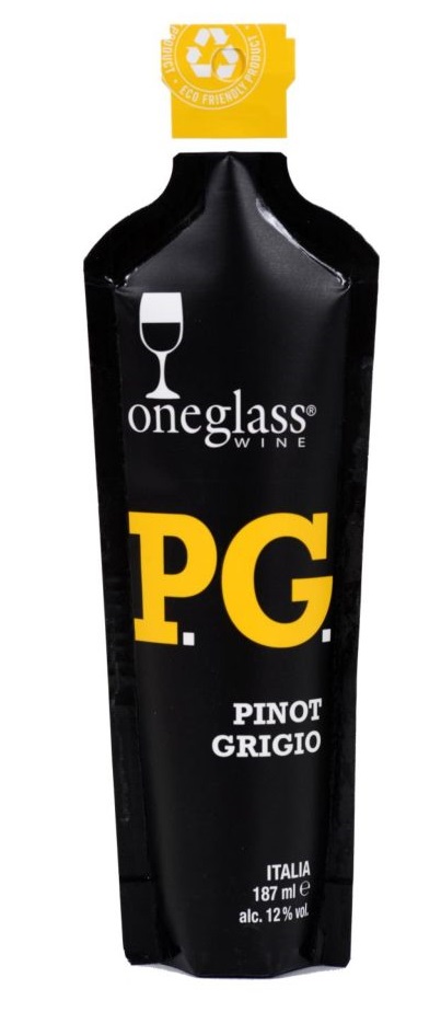 Oneglass Pinot Grigio Delle Terre Siciliane IGT 18,7cl , 12%
