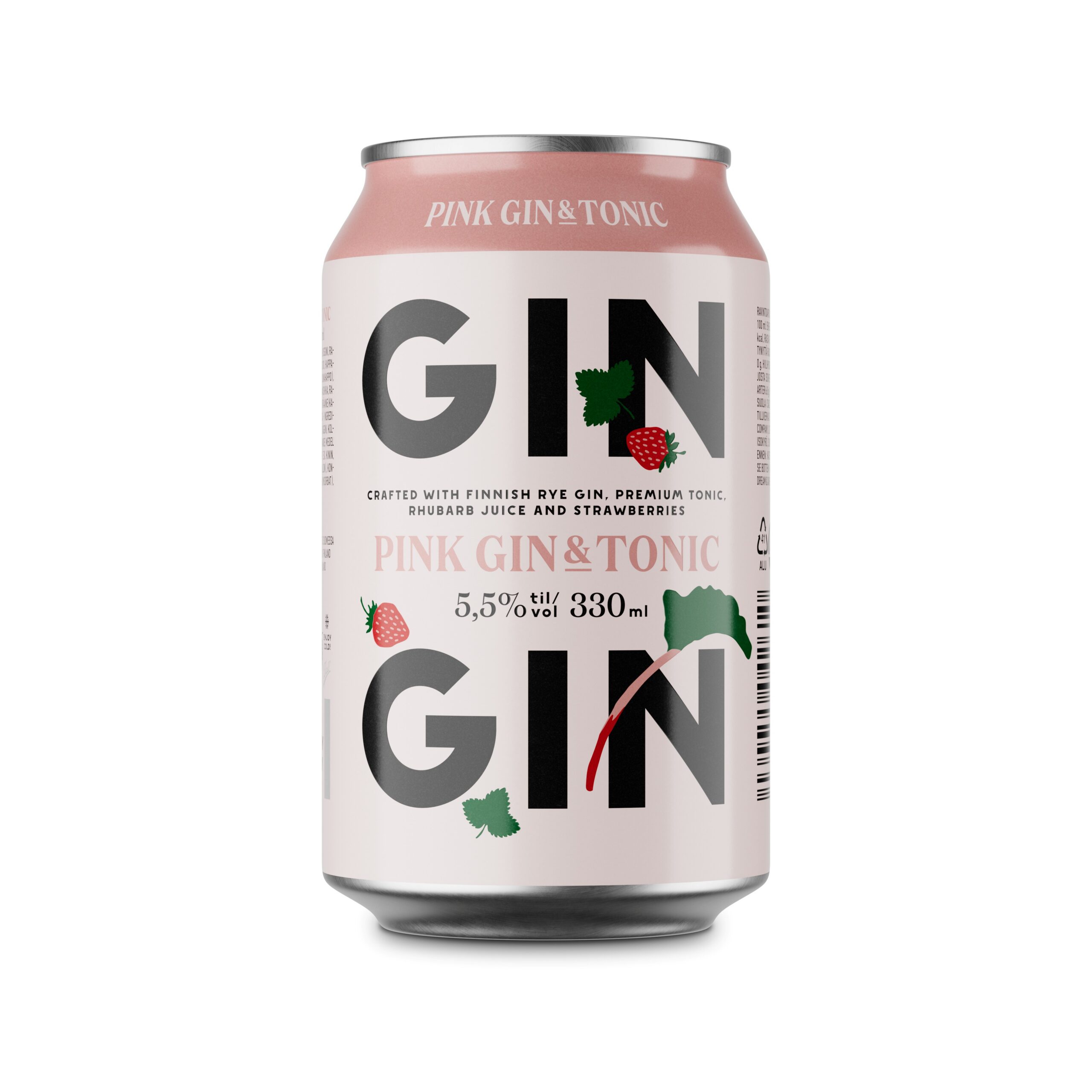 Kyrö PINK Gin & Tonic 33cl, PURK
