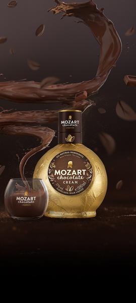 Mozart Chocolate Cream liköör 50cl + karp