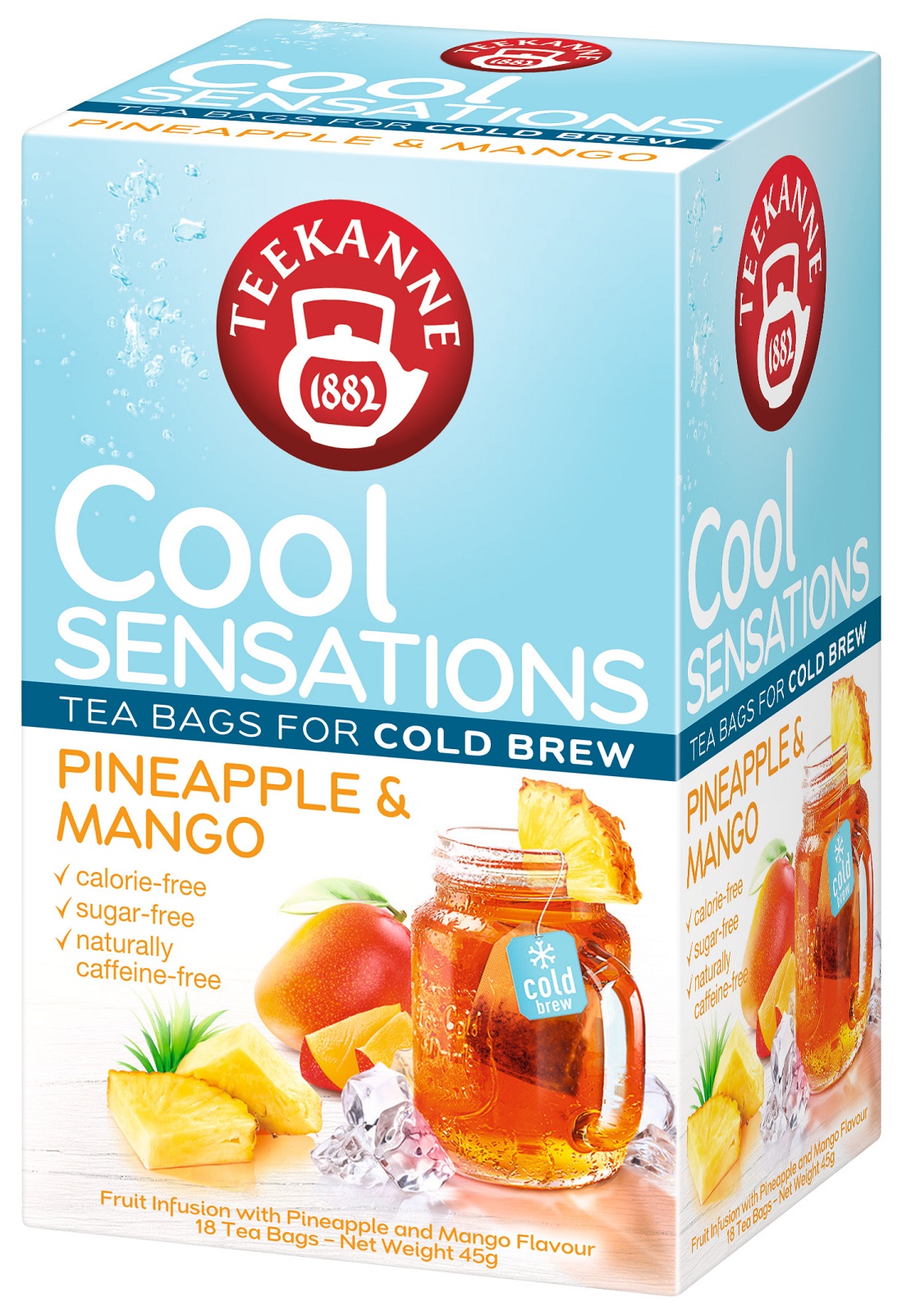 TEEKANNE Cool Sensation Ananassi-mango, külm tee