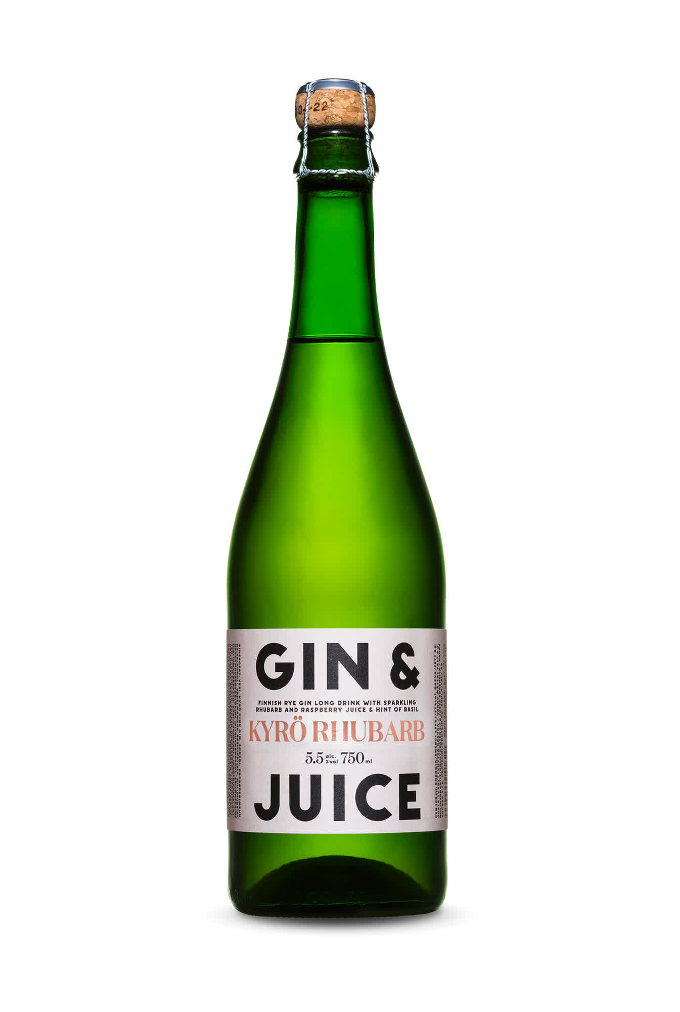 Kyrö Rhubarb Gin & Juice 75cl