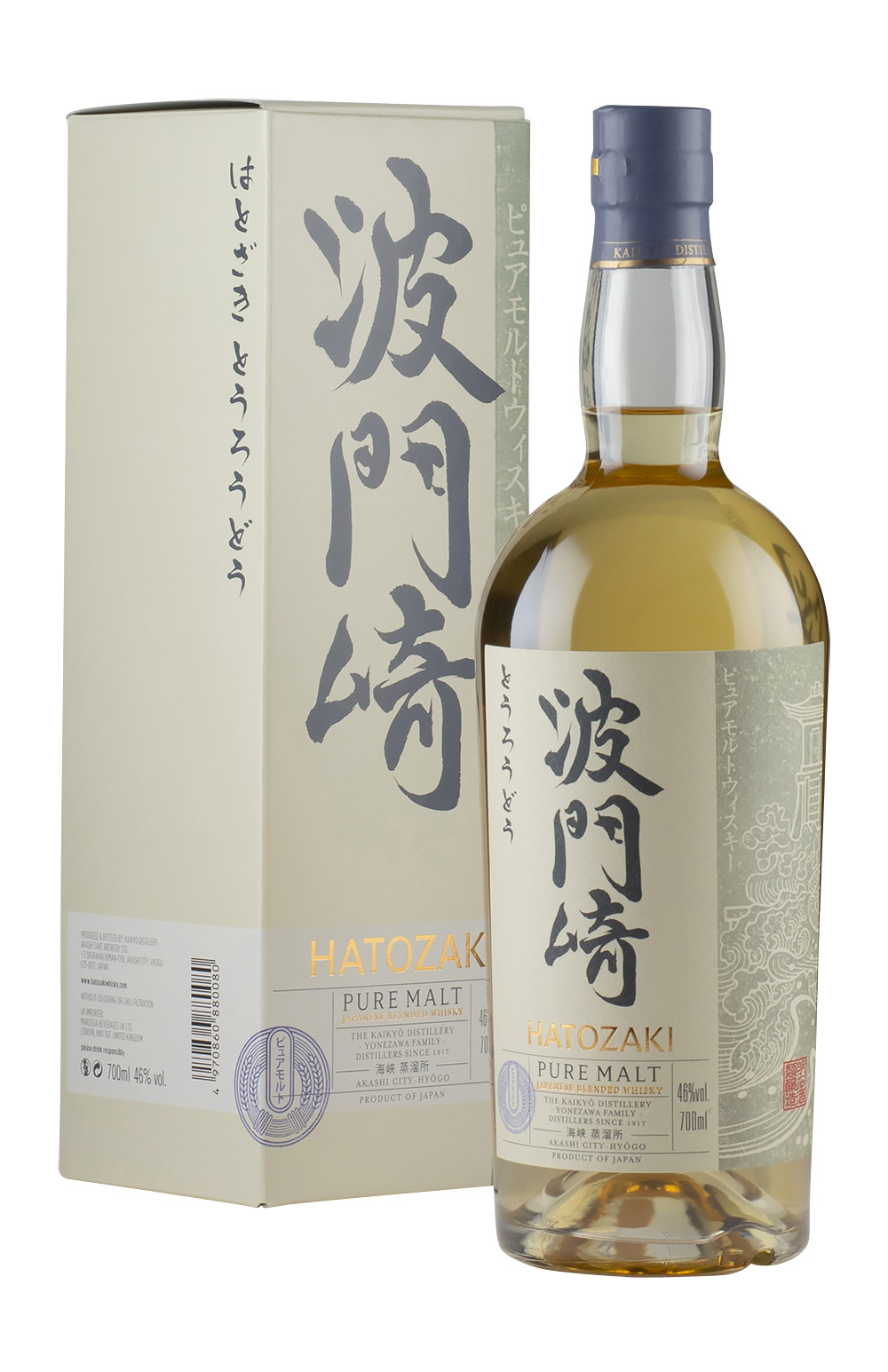 Hatozaki Pure Malt Whisky + box 70cl