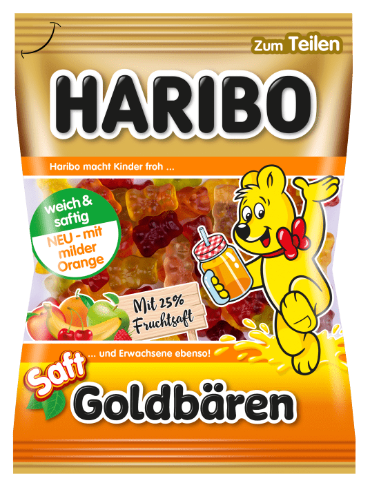 HARIBO Mahlakarud, kummikommid 160g