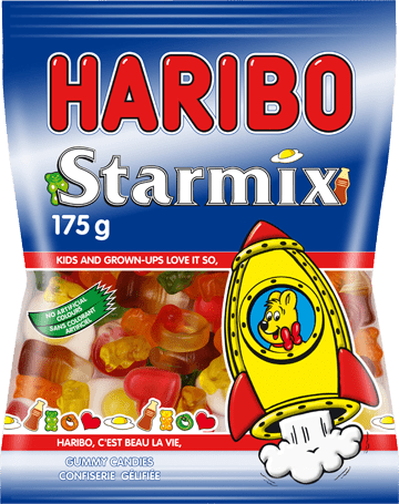 HARIBO Starmix kummikommide segu 175g
