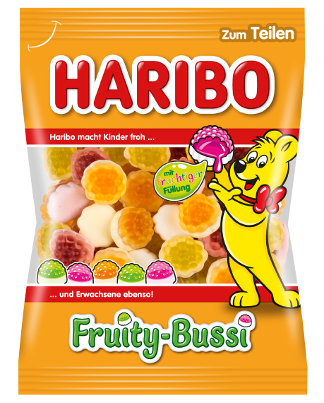 HARIBO Fruity Bussi kummikommid 175g