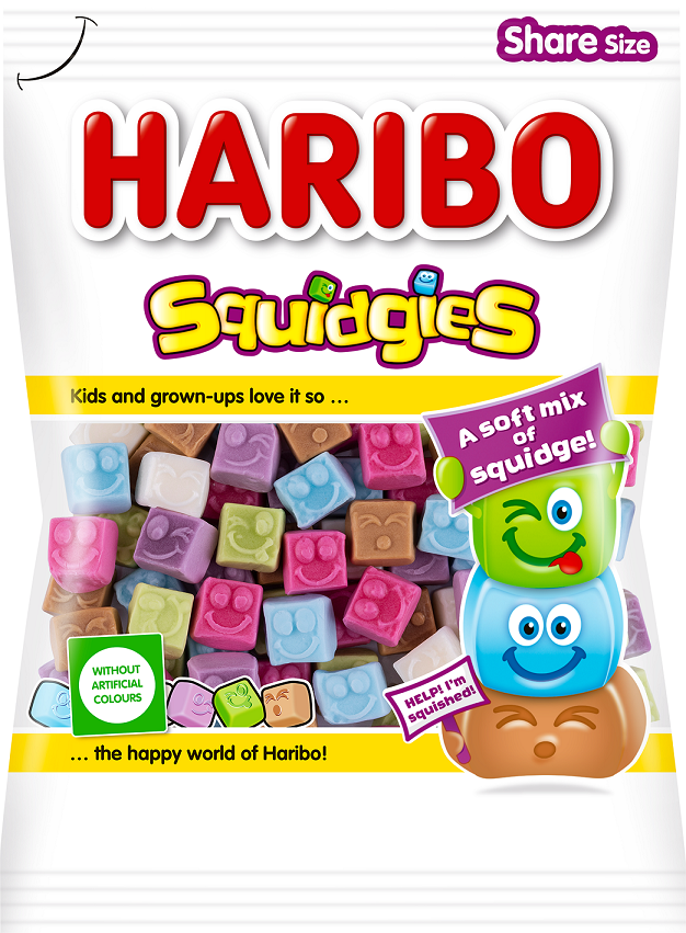 HARIBO Kuubikud, kummikommid 175g