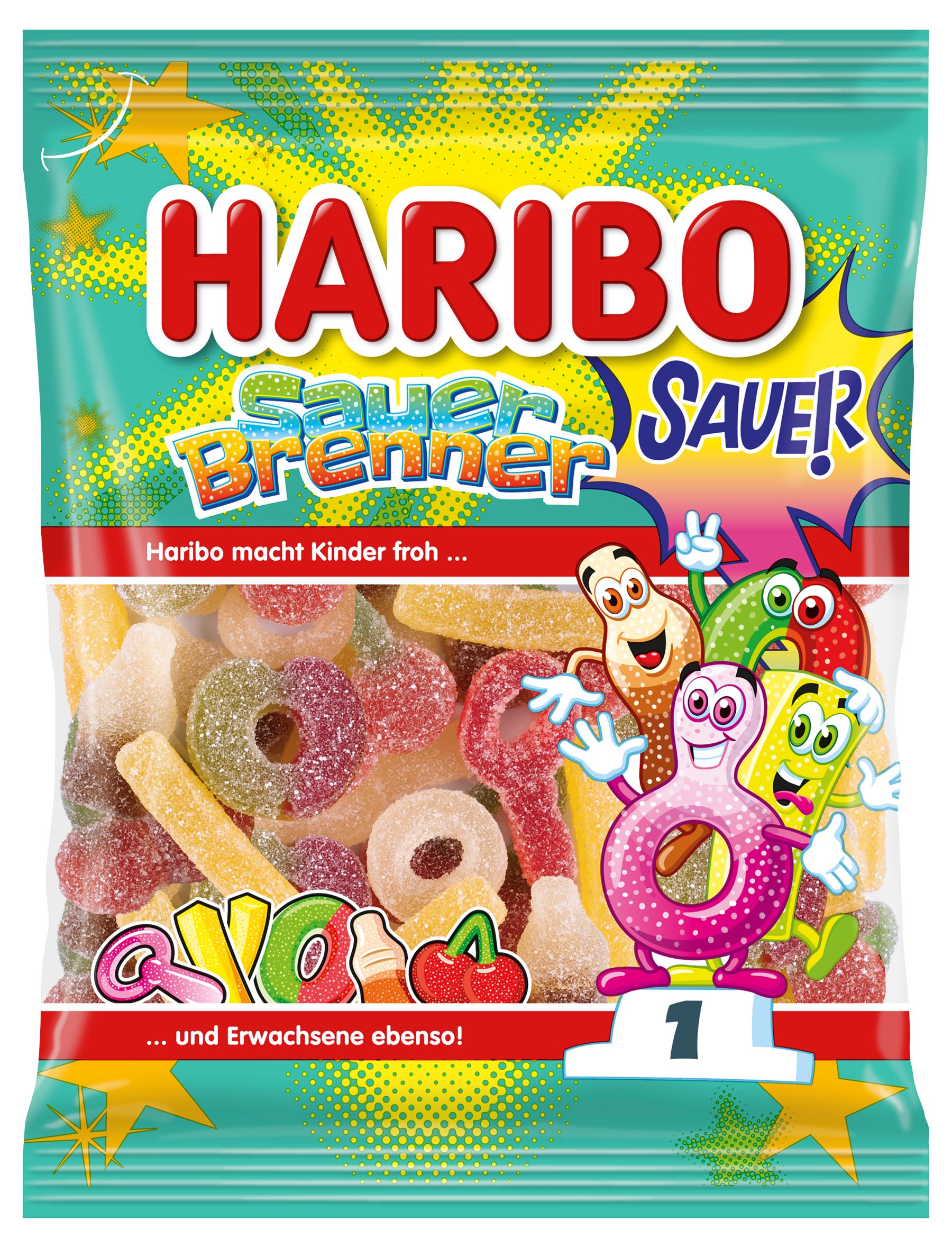 HARIBO Sauerbrenner hapud kummikommid 160g