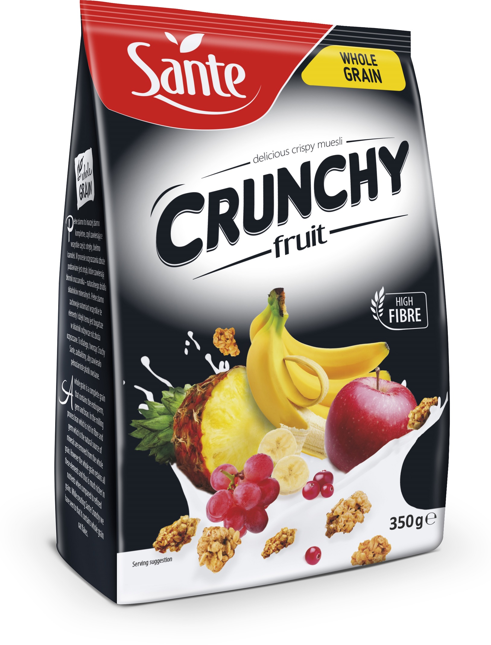 SANTE CRUNCHY röstitud müsli puuviljadega