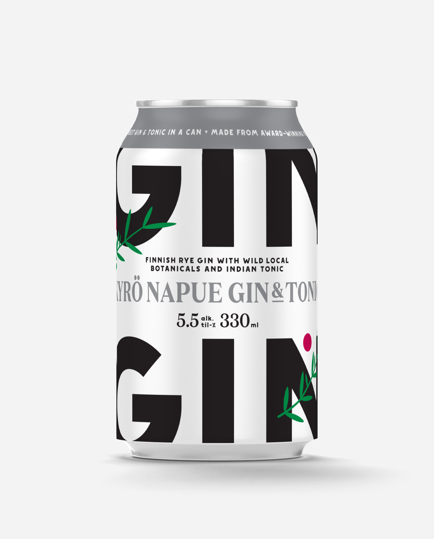 Kyrö NAPUE Gin & Tonic 33cl, PURK