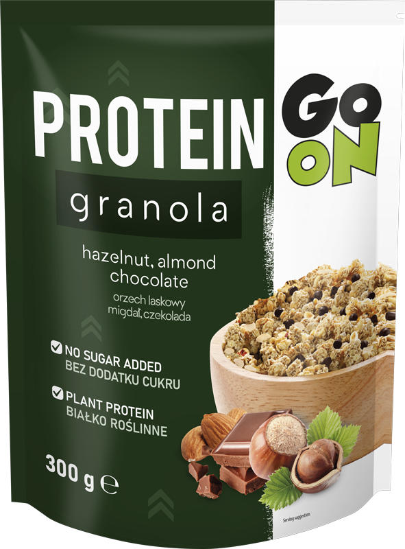GO ON PROTEIN GRANOLA müsli pähklite ja šokolaadiga