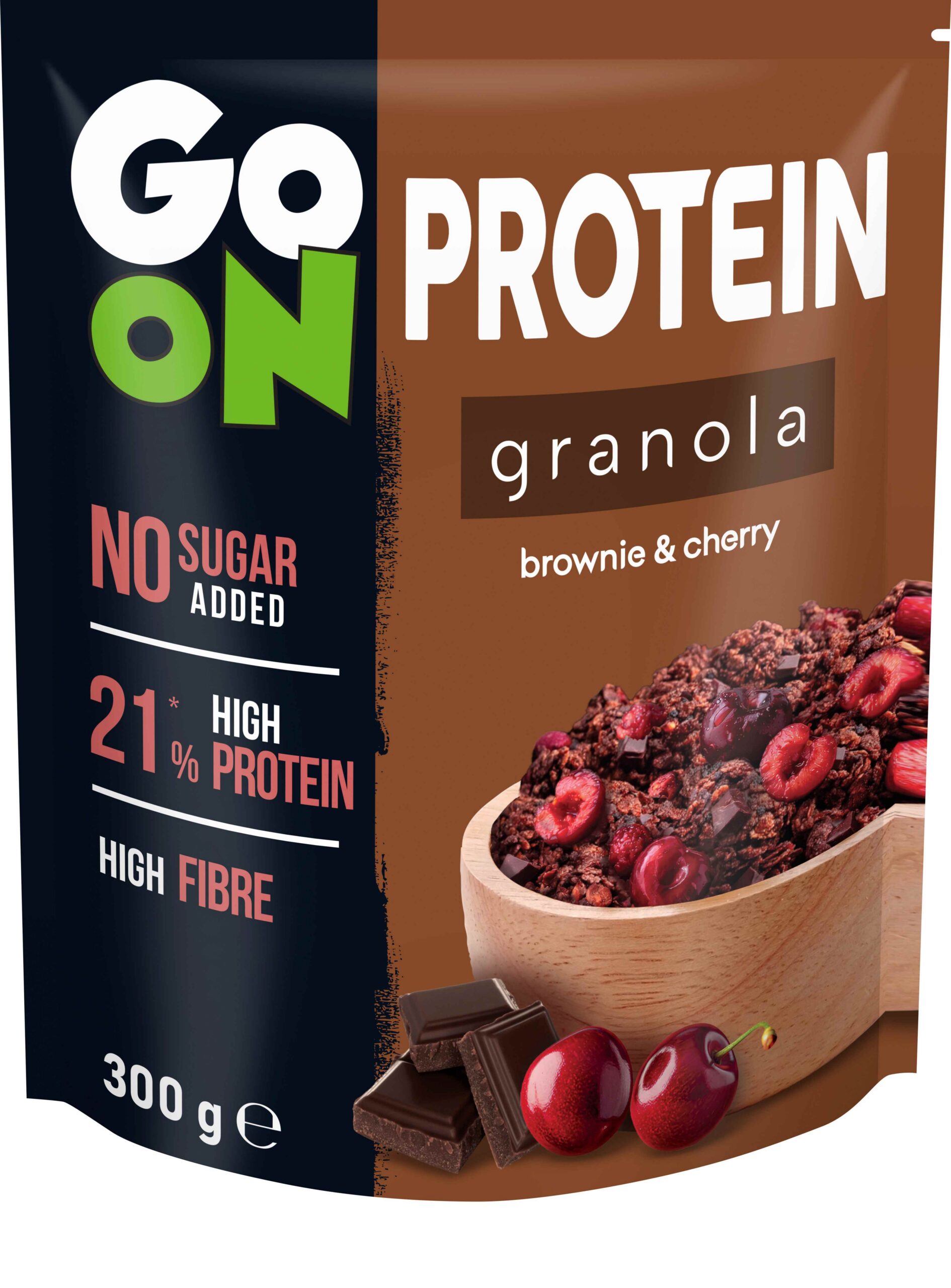 GO ON PROTEIN GRANOLA müsli brownie-kirsi