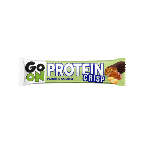 GO ON Protein Crisp maapähkli-karamelli proteiinibatoon