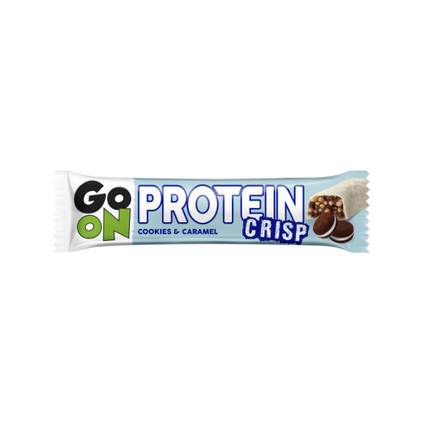 GO ON Protein Crisp küpsise-karamelli proteiinibatoon