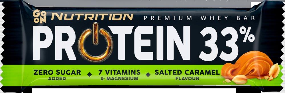GO ON Nutrition proteiinibatoon 33% soolakaramellimaitseline