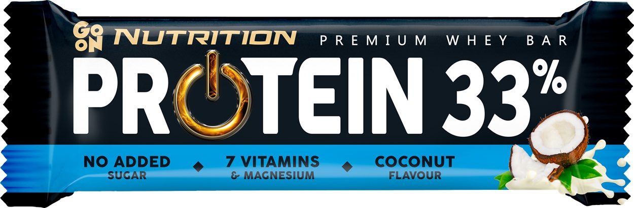 GO ON Nutrition proteiinibatoon 33% kookosemaitseline