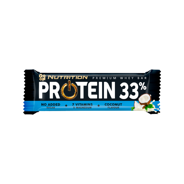 GO ON Nutrition proteiinibatoon 33% kookosemaitseline