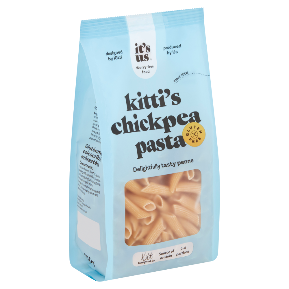 ITS US Kitti´s kikerhernepasta penne, gluteenivaba