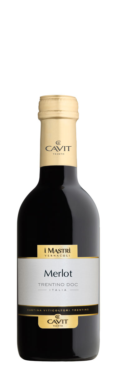 MASTRI MINI Vernacoli Merlot Trentino DOC 25cl