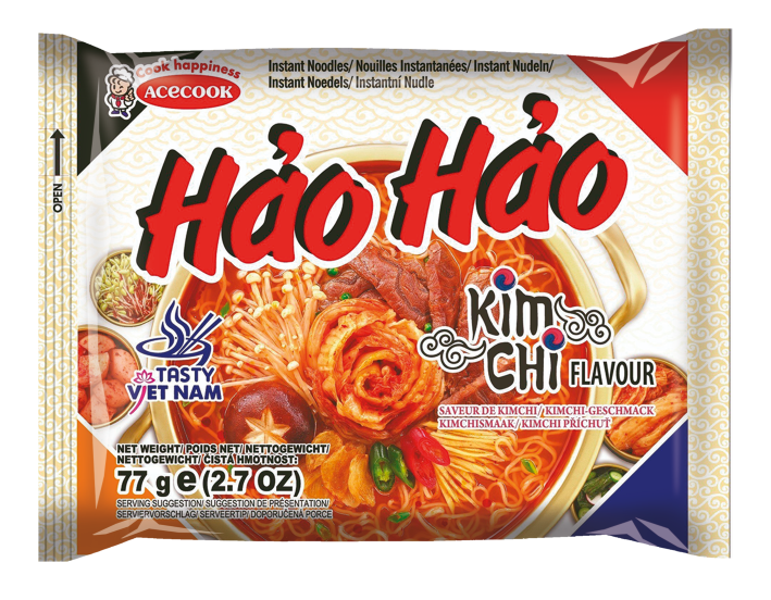 HAO HAO Kimchi maitselised kiirnuudlid (pakis)