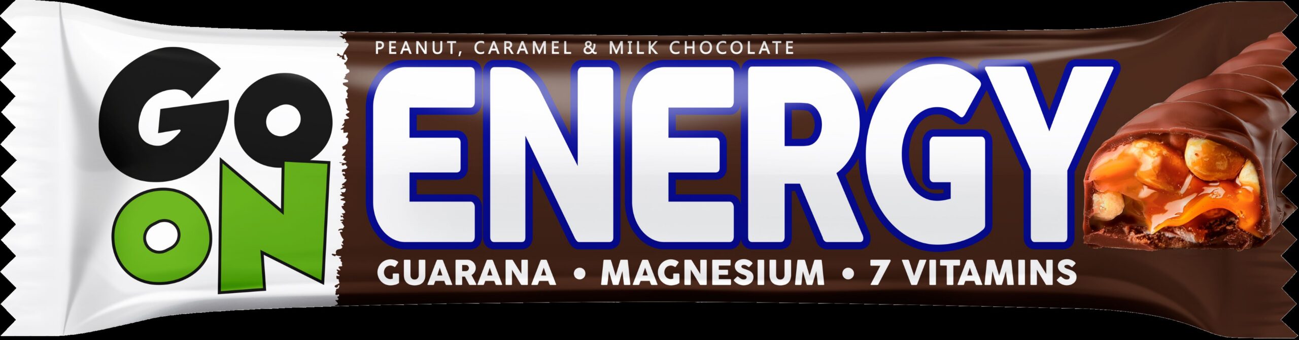 GO ON ENERGY maapähkli-karamellibatoon piimašokolaadikattega