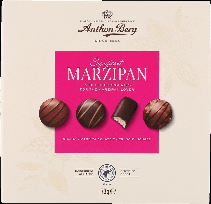 ANTHON BERG Significant Marzipan valik pralineesid