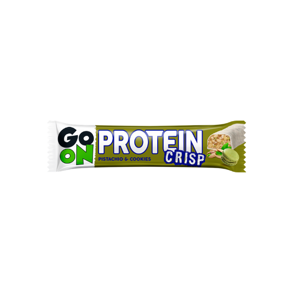 GO ON Protein Crisp pistaatsia-küpsise proteiinibatoon