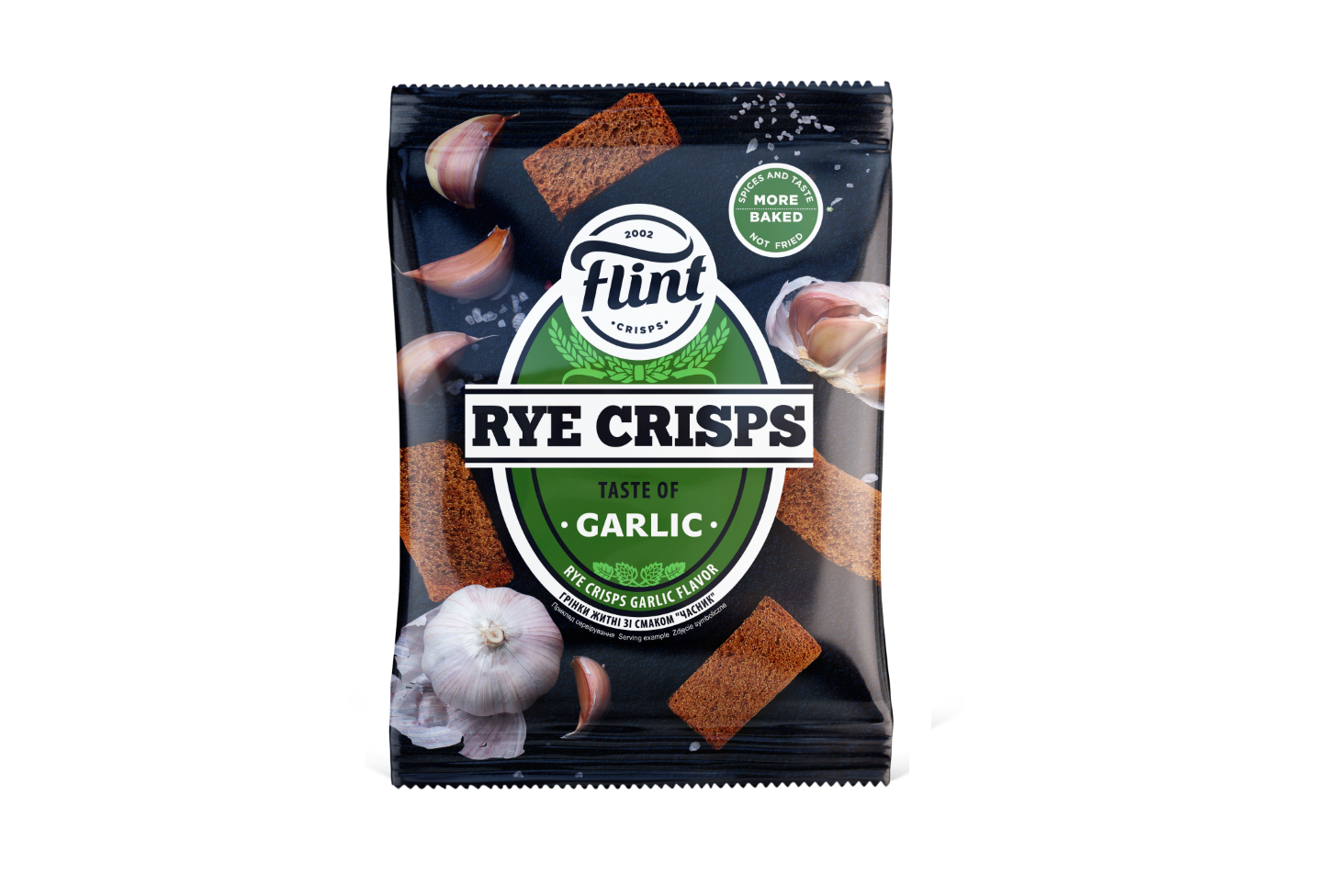 FLINT GRENKI Küüslaugumaitselised leivakesed 70g