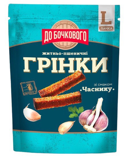 FLINT PUB GRENKI Küüslaugumaitselised krõbedad leivakesed 120g