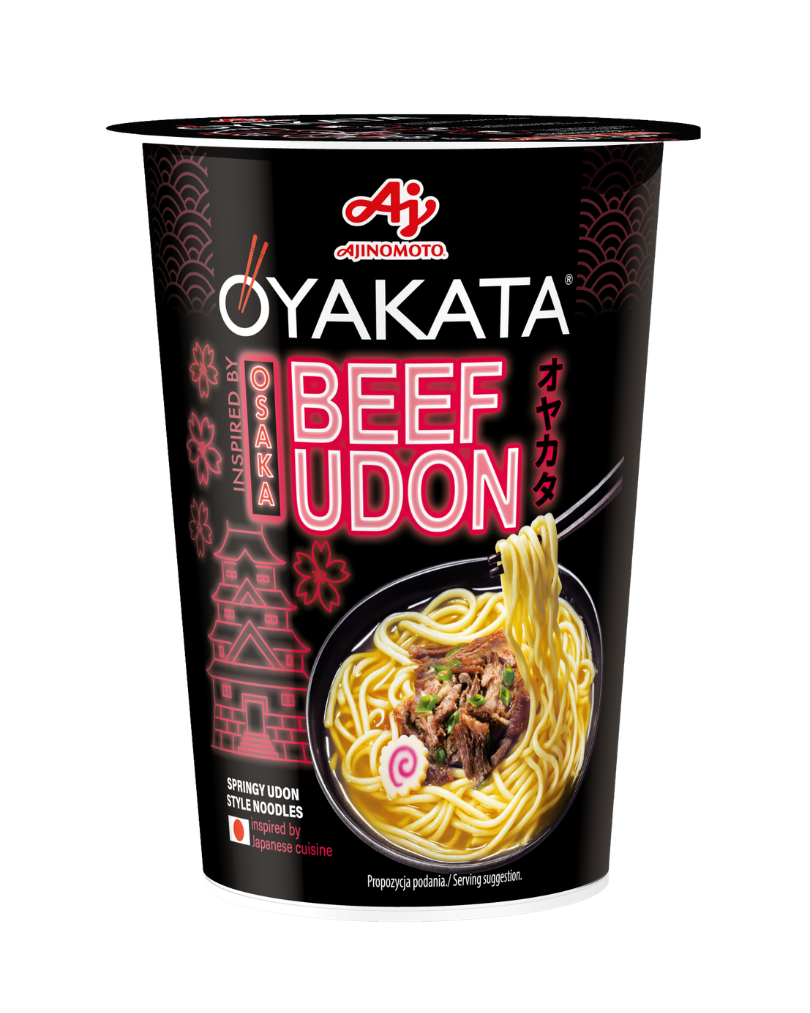 AJINOMOTO Oyakata Beef Udon kiirnuudlisupp veiselihaga