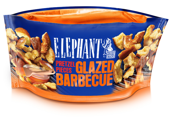 ELEPHANT rõngiku tükid glasuuritud BBQ maitselised 75g