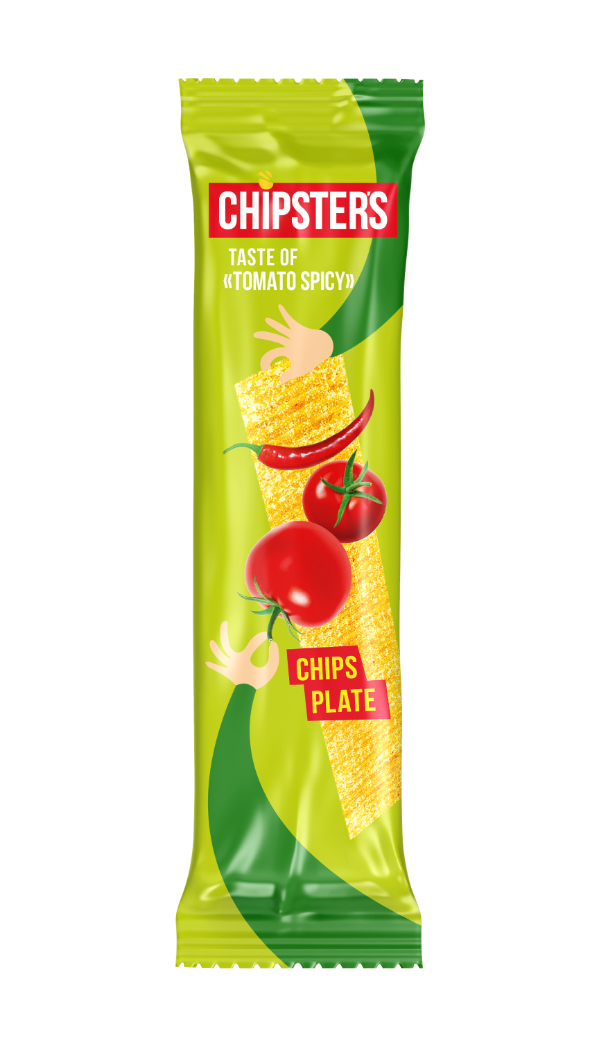 FLINT CHIPSTERS Vürtsikad tomatimaitselised kartulivahvlid 65g