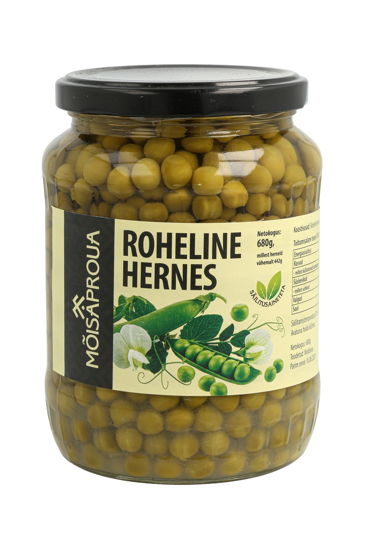 MÕISAPROUA Roheline Hernes 680g