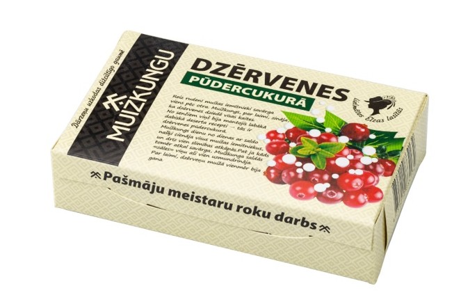 MUIZKUNGU Jõhvikad tuhksuhkrus