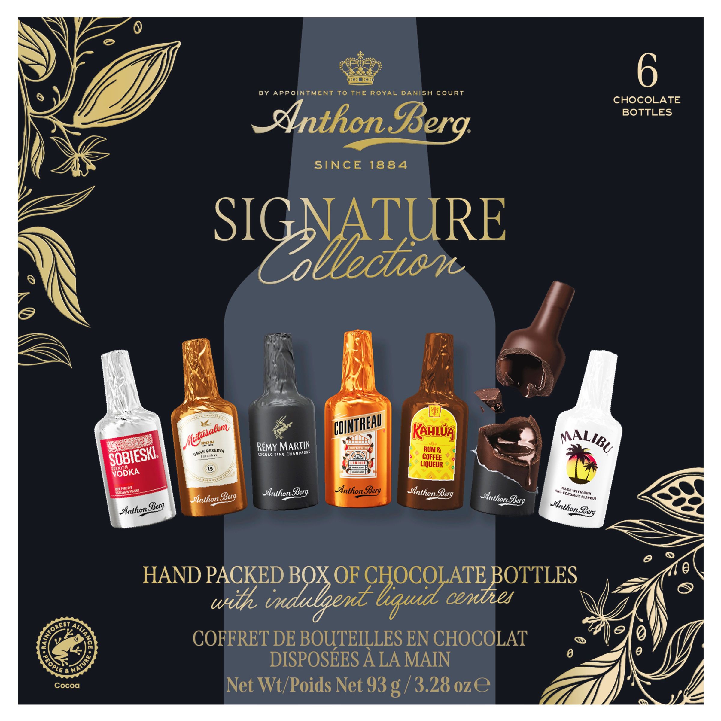 ANTHON BERG Signature Collection tume sokolaad alkoholitäidisega