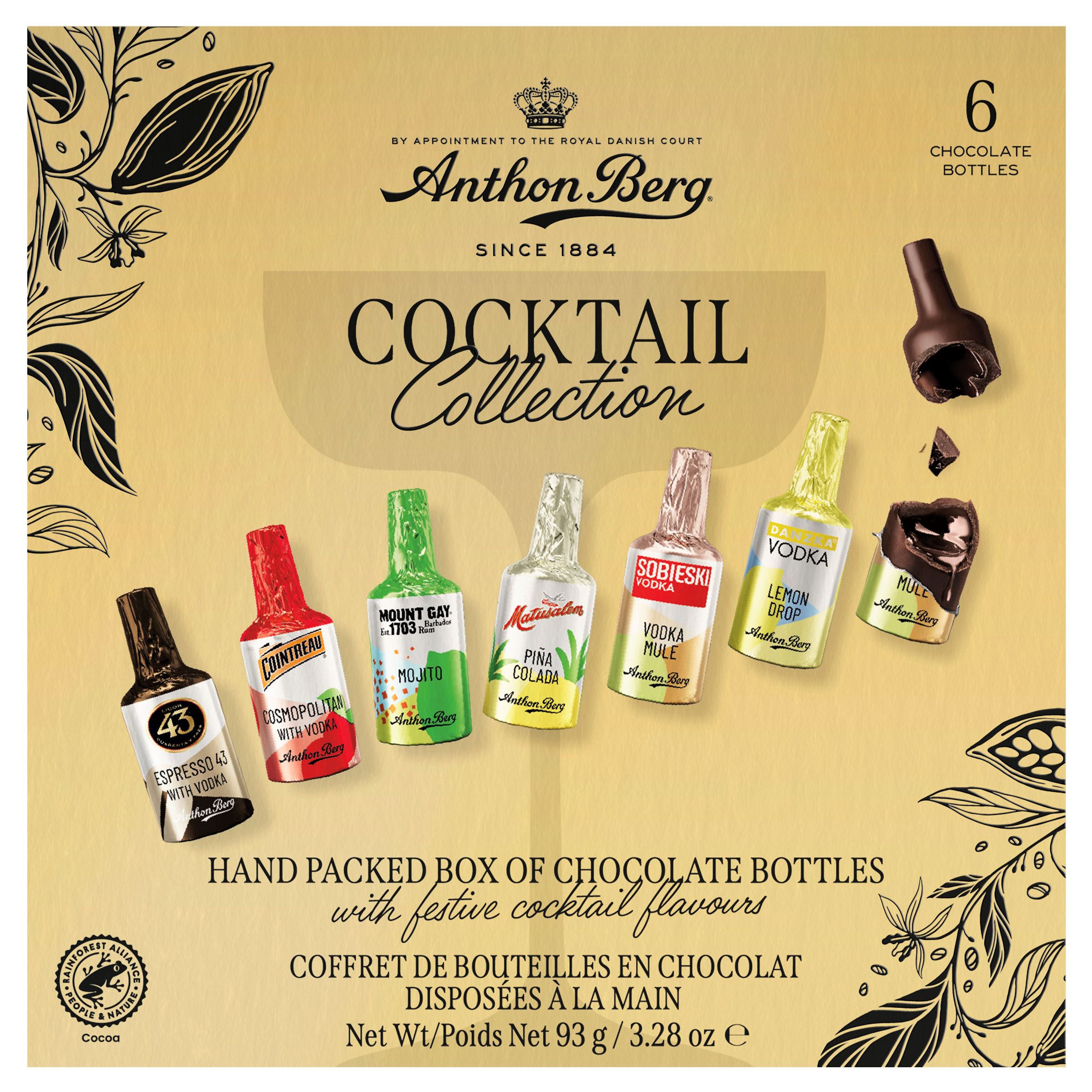 ANTHON BERG Cocktail Collection tume sokolaad alkoholitäidisega